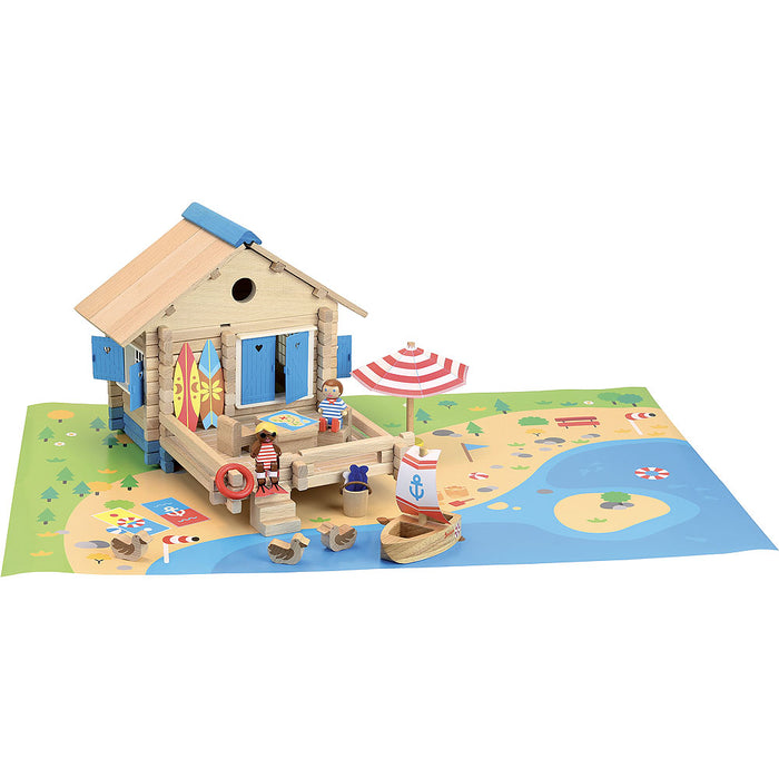 Wooden Waterside House - 120 pcs par Jeujura - Toys & Games | Jourès
