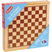 Game - Wooden Chess and Checkers par Jeujura - Toys & Games | Jourès