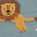 Affiche murale textile - Lion farceur  par OYOY Living Design - Décorations murales | Jourès