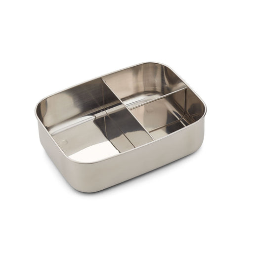 Stainless steel Nina lunch box - Cat mustard par Liewood - Back to School 2023 | Jourès