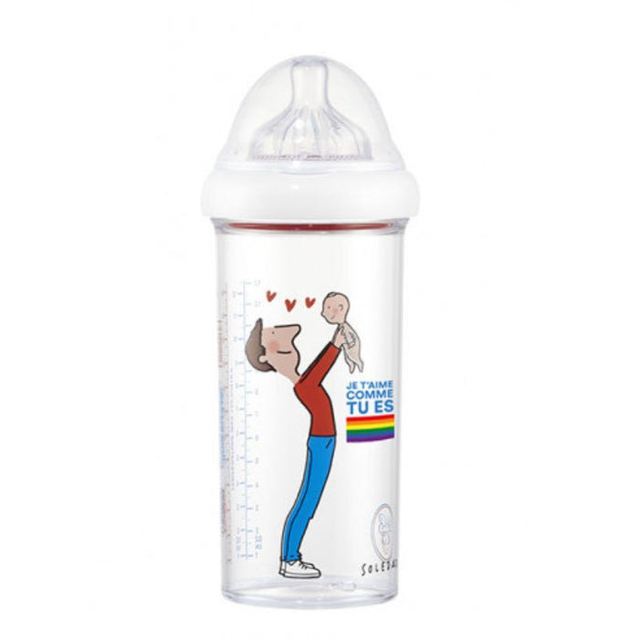 Baby bottle - LGBT - Dad & Me - 360 ml par Le Biberon Francais - Baby | Jourès