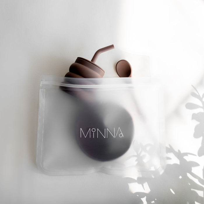 Silicone Breakfast Set - Cacao par MINNA - Baby | Jourès