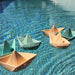 Teether bath toy - Carol Origami Boat - Nude par Oli&Carol - Teething toys | Jourès