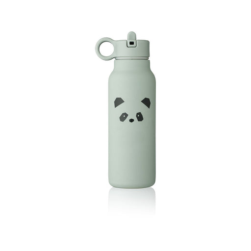 Kids Stainless Steel Thermos Anker Water Bottle - Panda dusty mint par Liewood - Mealtime | Jourès