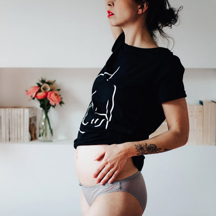 Motherhood - S à XL - T-shirt d'allaitement par Tajinebanane - Soleil, été, bonheur ! | Jourès