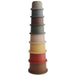 Stacking Cups Tower - Retro par Mushie - Baby - 6 to 12 months | Jourès