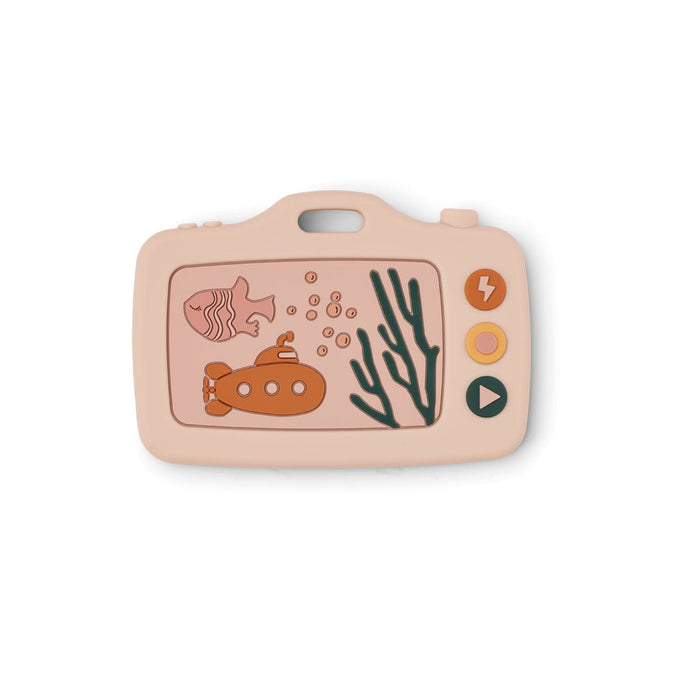 Teether toy - Steven camera - Sea creatures/Pink par Liewood - Baby | Jourès