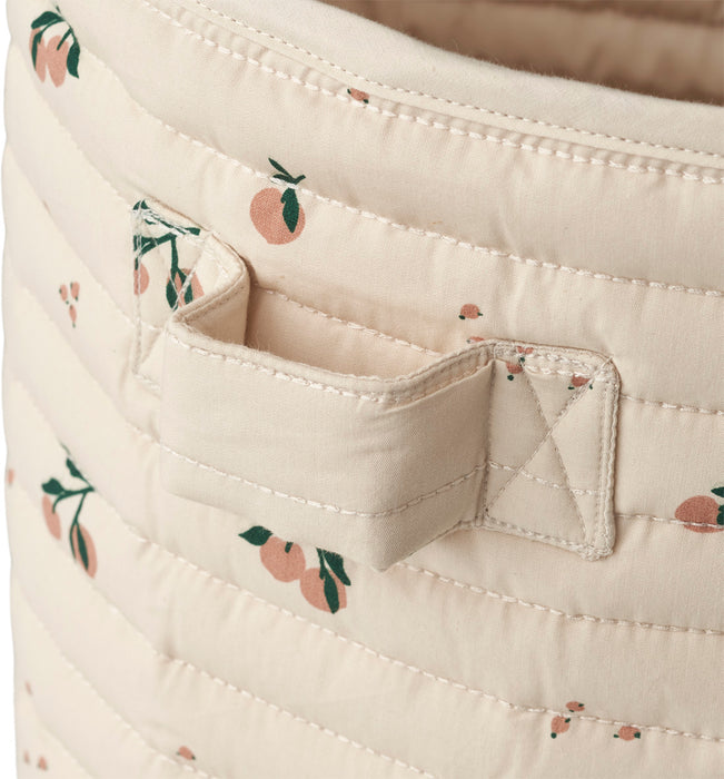 Ally Quilted Basket - Peach/Sea Shell mix par Liewood - Best Sellers | Jourès