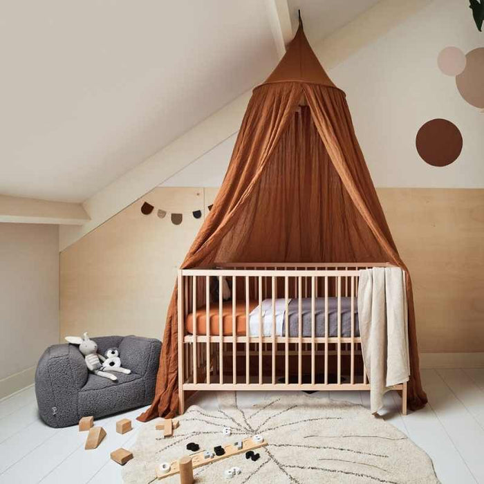 Sofa Beanbag for kids - Teddy Storm Grey par Jollein - Nursery | Jourès