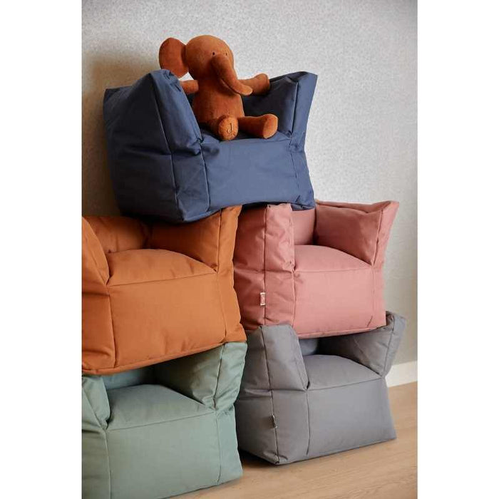 Sofa pouf pour enfants - Mellow Pink par Jollein - Mobilier et décoration | Jourès