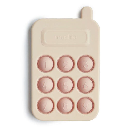 Phone Press Toy - Blush par Mushie - Early Learning Toys | Jourès