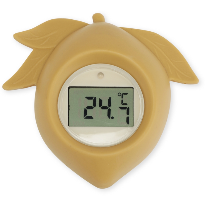 Thermomètre de bain en silicone - Citron par Konges Sløjd - Accessoires de bain | Jourès