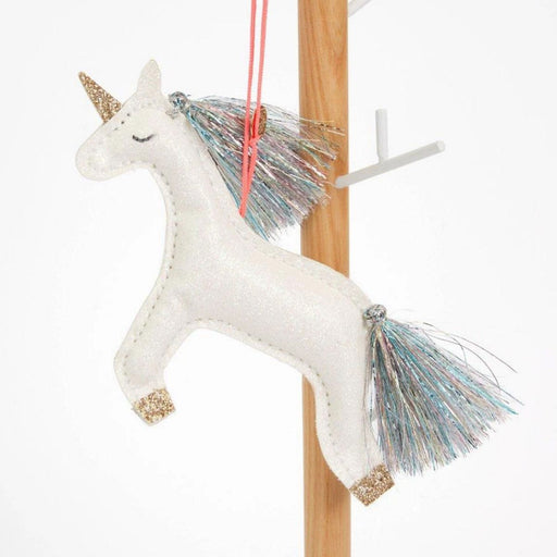 Unicorn Glitter Fabric Tree Decoration par Meri Meri - Products | Jourès