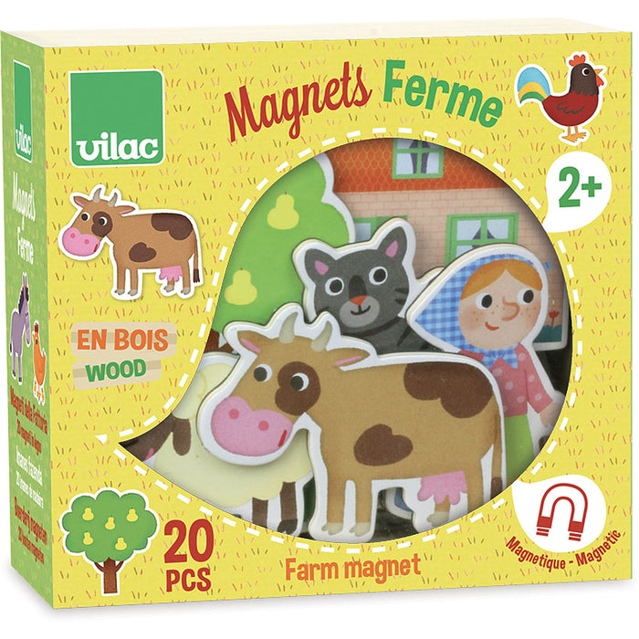 Magnets - Farm par Vilac - Love collection | Jourès