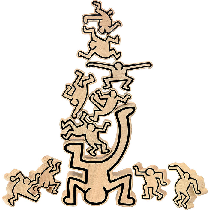Keith Haring Stacking Figures par Vilac - Kids - 3 to 6 years old | Jourès