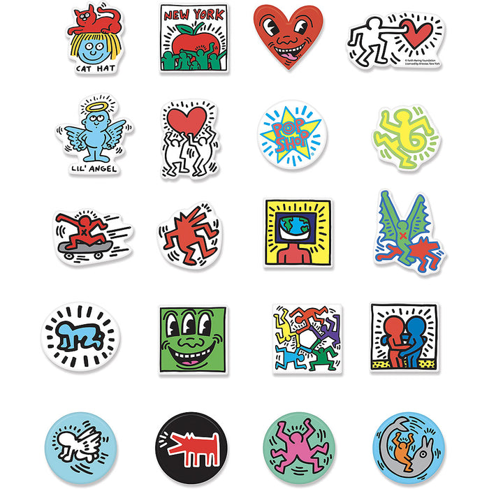 Keith Haring Magnet Set par Vilac - Wooden toys | Jourès
