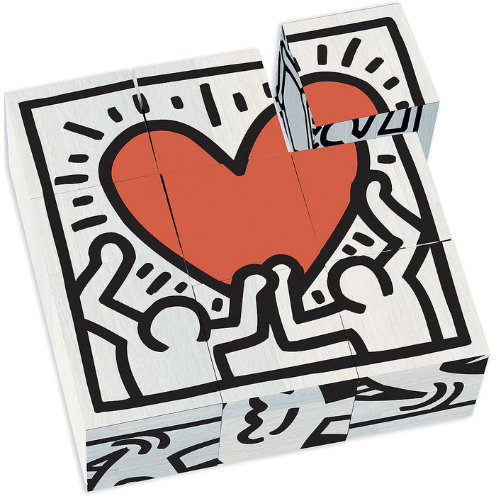 Keith Haring Wooden Cubes par Vilac - Toys & Games | Jourès
