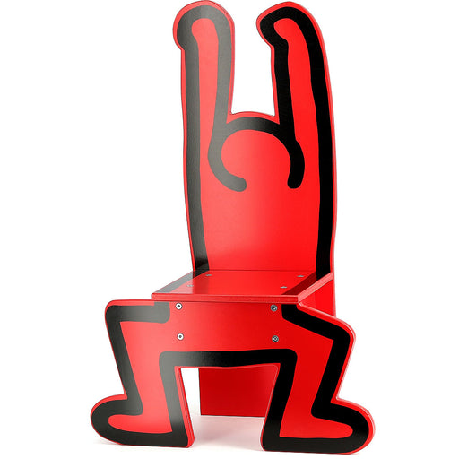 Chaise Keith Haring - Rouge par Vilac - Tables et chaises | Jourès
