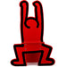 Keith Haring Chair - Red par Vilac - Arts and Stationery | Jourès