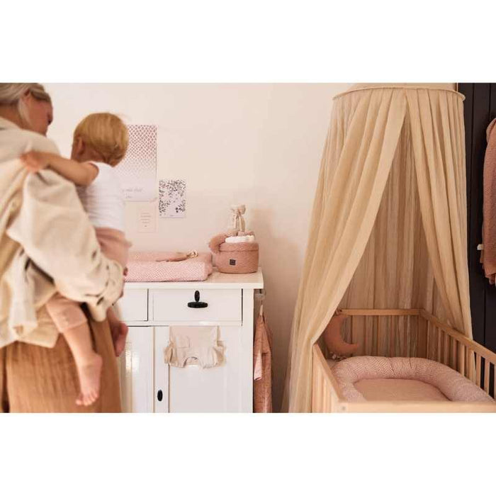 Ciel de lit Vintage - 245 cm - Nougat par Jollein - Chambre de bébé | Jourès