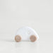 Wooden Car - White - Made in Canada par Caribou - Baby - 6 to 12 months | Jourès