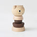 Jouet à empiler en bois - Chaton par Wee Gallery - Bébé - 6 à 12 mois | Jourès