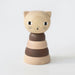 Wood stacker  - Toy cat for kids par Wee Gallery - Toys, Teething Toys & Books | Jourès