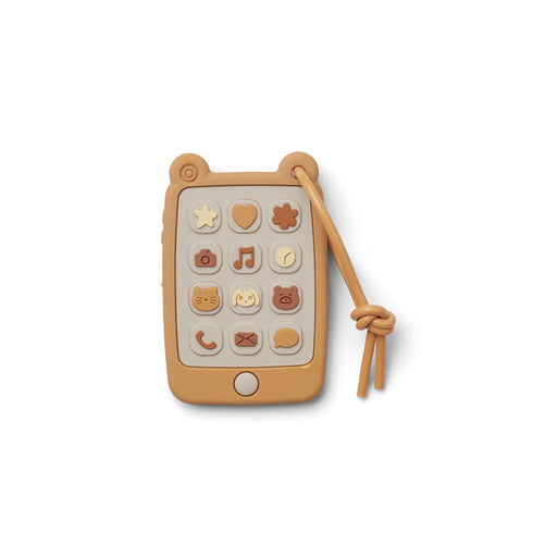 Teether Toy - Thomas Mobile Phone - Yellow mellow par Liewood - Toys, Teething Toys & Books | Jourès