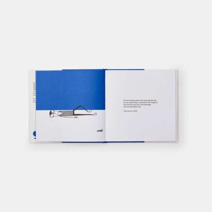 Livre pour enfants - Anglais - Yves Klein Painted Everything Blue and Wasn’t Sorry par Phaidon - Amoureux de l'art | Jourès