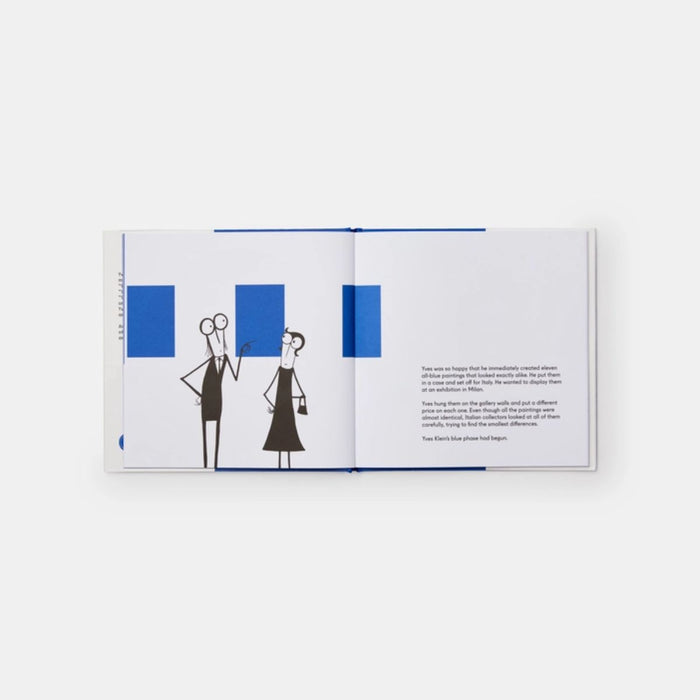 Livre pour enfants - Anglais - Yves Klein Painted Everything Blue and Wasn’t Sorry par Phaidon - Jeux éducatifs et loisirs | Jourès
